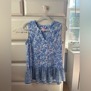Lilly Pulitzer Crab Lobster Top size XS